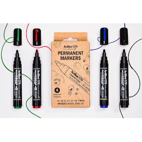 Permanent marker Artline Drysafe 170 Eco-Green, 2 mm, ronde punt