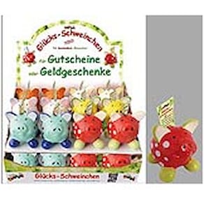 Spardose SWIGGIE Glücksschwein, sortiert