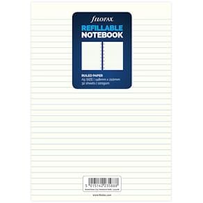 Filofax Anteckningsbok Refill A5 Linjerad