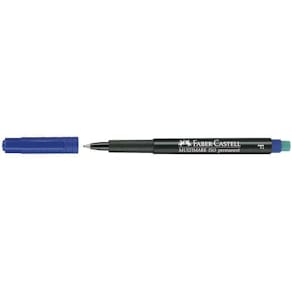 Märkpenna Faber Castell Blå, fine, 10st