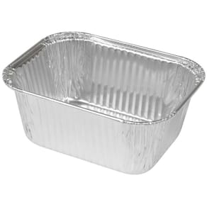 Foliebakker aluminium 108x80x44 mm, fødevaregodkendt, 110 stk