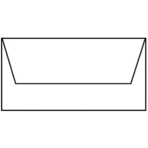Briefumschläge Rössler Coloretti, DL, 5 St., weiß