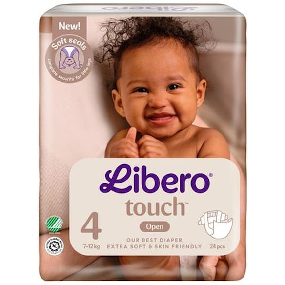 Bleie LIBERO Touch åpen 7-12kg S4 (24)