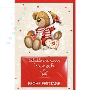 Geldscheinkarte Braun+ Company, Weihnachten