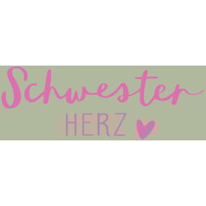 Motivserviette PAPER+DESIGN, 33 x 33 cm, Schwester Spruch