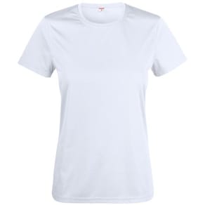 T-skjorte CLIQUE Basic Active dame S hvi