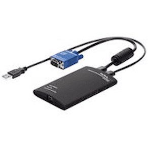 StarTech.com KVM-enhet till USB 2.0 akutvagn-adapter för bärbara