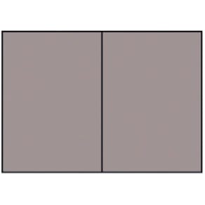 Faltkarte Rössler Paperado, A6 HD PL, taupe