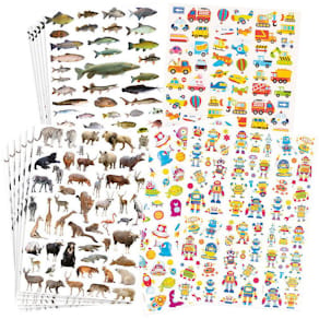Stickers storpack blandade motiv 526/fp