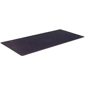 Bureauonderlegger en muismat Q-CONNECT, ft 90 x 40 cm, zwart