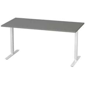 Bord höj/sänk Basic 1600x800 grå/vit