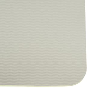 Yogamatta 183x61 grön/grå
