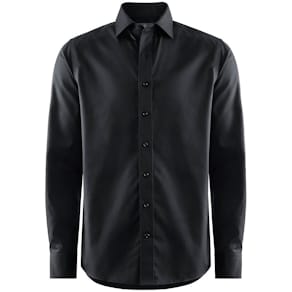 Skjorta BERKELEY Plainton tail svart XL