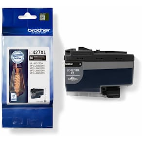Bläckpatron BROTHER LC427XLBK Svart