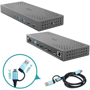 Univ triple dock 2xDP 3xHDMI 2xUSB-C 4xUSB-A GLAN 100W PD