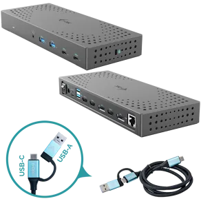 Univ triple dock 2xDP 3xHDMI 2xUSB-C 4xUSB-A GLAN 100W PD