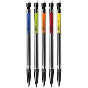Stiftpenna BIC Matic 0.7 färgmix, 12st
