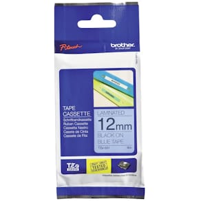 Schriftband Brother TZe-531, 12mm x 8m, blau, schwarz