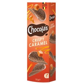 Sjokolade CHOCOLAS crispy karamell 125g