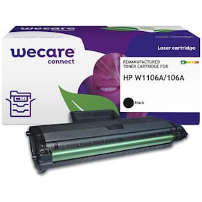 Toner WECARE HP W1106A 106A 1K svart