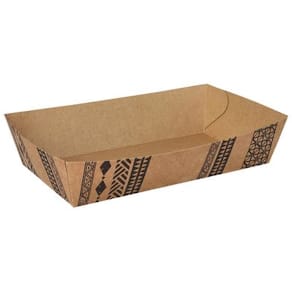 Takeawaybeger 4x12,4x18cm brun (480)