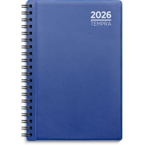 Dagbok GRIEG Tempra 2026 blå