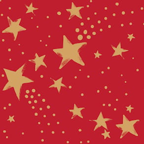 Serviette Paper+Design Weihnachtsmotiv, Zelltuch, 33 x 33 cm