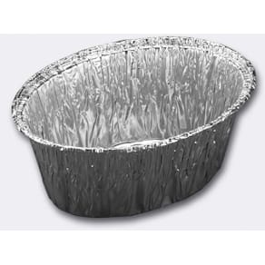 Foliebakke Plus Pack 1-rums oval 260 ml, 100 stk