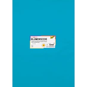 Blumenseide Folia, 50 x 70 cm, blau