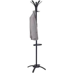 Stumtjener ALBA 10 kroker 175cm sort