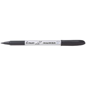 CD/DVD-marker Pilot Begreen 0,6 mm, sort, 10 stk