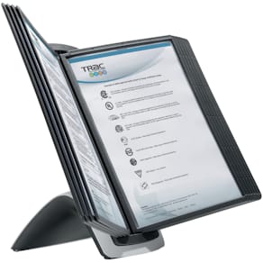 Tischständer Durable SHERPA Style Table 10, 10 Tafeln, schwarz