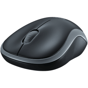 Logitech M185 - Mus - optisk - trådlös - 2.4