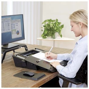 Kontortilbehør Fellowes sort, karton 7 stk, palle 21 stk