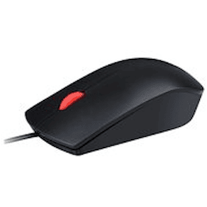 Lenovo Essential - Mus - höger- och vänsterhänta - optisk - 3