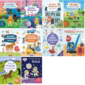 Beschäftigungsbuch ARS EDITION, 10 Titel, 10 St., sort.