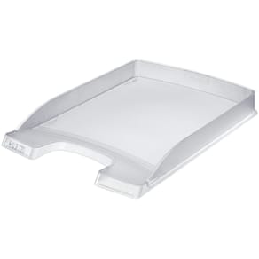 Briefkorb Leitz Plus, extra flach, frost, A4