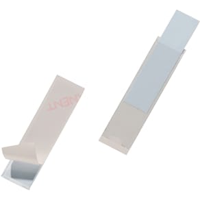 Selbstklebetasche Durable POCKETFIX, transparent, 75 x 20 mm