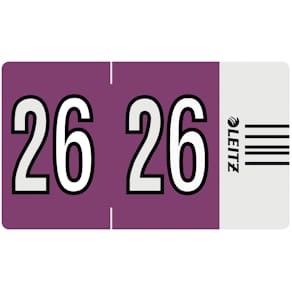 Jahrgangssignal Leitz Orgacolor 2026, 100 St., violett