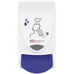 Dispenser SCJP Cleanse shower 1L blå