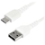 StarTech 2 m USB 2.0 till USB-C-kabel -&nbsp,vit - USB-kabel