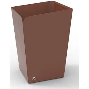 Papperskorg ALBA 18L terrakotta