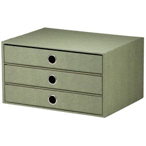 Schubladenbox RÖSSLER S.O.H.O. Special Line, sage, 3 Schubladen