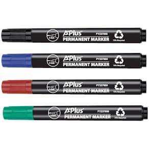 Märkpenna A PLUS eco rund 1-3mm 4/fp