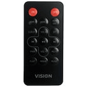 VISION Spare SB-1800P Remote Control - LIFETIME WARRANTY