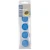 Magnetknapp Actual Blå, 30mm, 5/fp