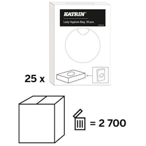 Hygienpåsar KATRIN 30/fp