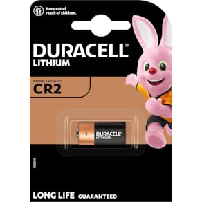 Batterij Duracell Ultra Lithium CR2, blister van 1 stuk