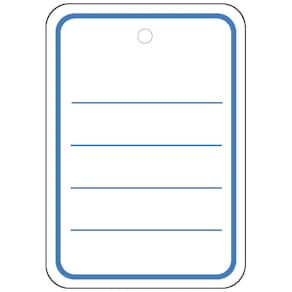 Stückwarenanhänger HERMA, 42x60 mm, weiß, 1000 Stück