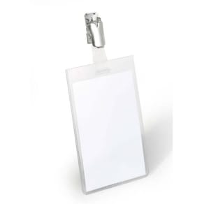 Kortlomme Durable transparent 90 x 60 mm, 25 stk